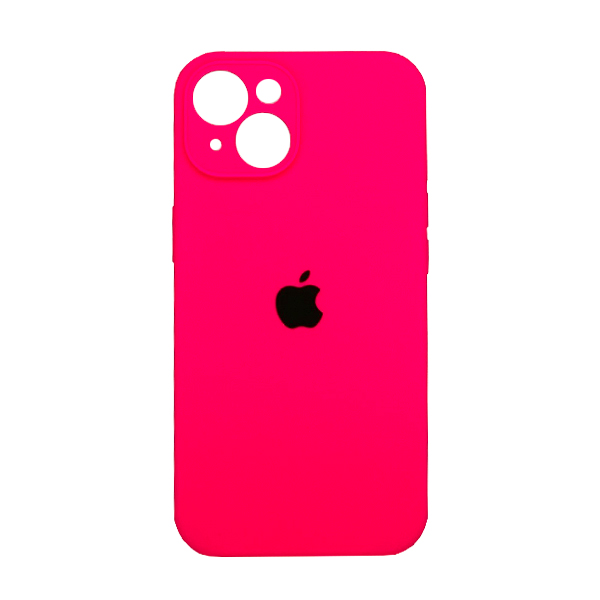 Чохол Soft Touch для Apple iPhone 14 Ultra Pink with Camera Lens Protection Square