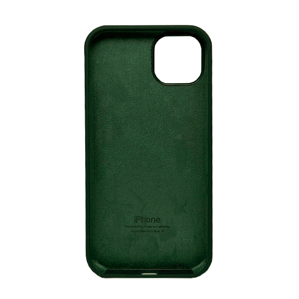 Чехол Soft Touch для Apple iPhone 15 Plus Forest Green