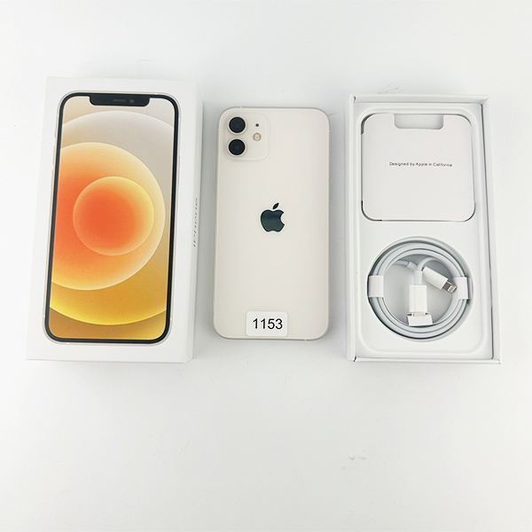 Apple iPhone 12 128GB White Б/У №1153 (стан 8/10)