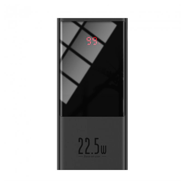 Зовнішній акумулятор Baseus Super Mini Digital Display 20000mAh 22.5W Black (PPMN-B01)