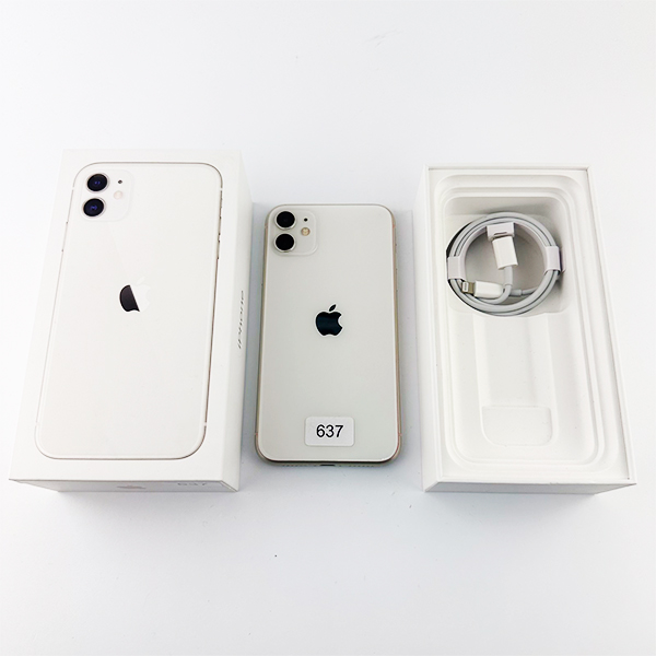 Apple iPhone 11 128GB White Б/У №637 (стан 8/10)