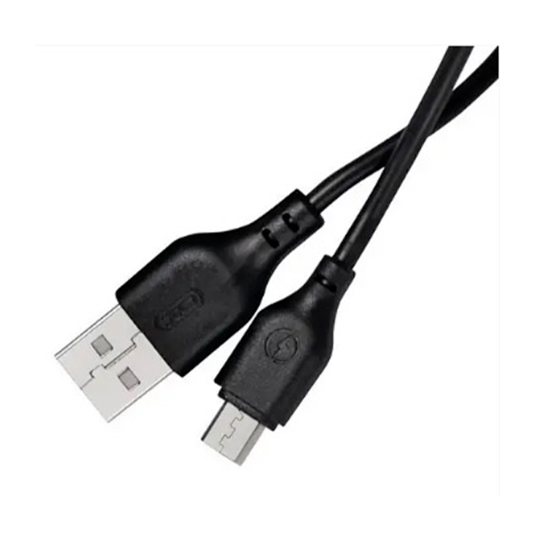 Кабель XO NB103 Micro USB 2m 2.1A Black