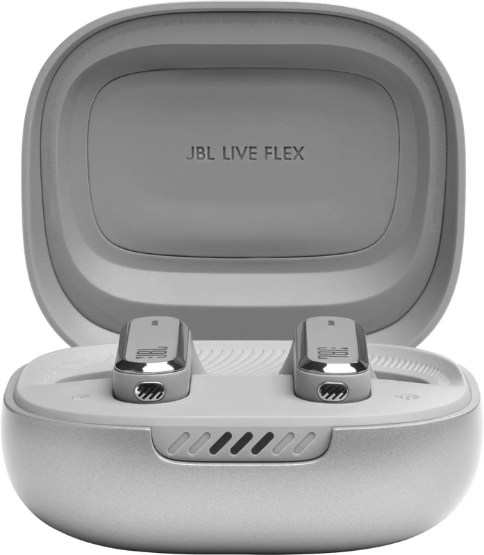 Навушники TWS JBL Live Flex Silver (JBLLIVEFLEXSVR)
