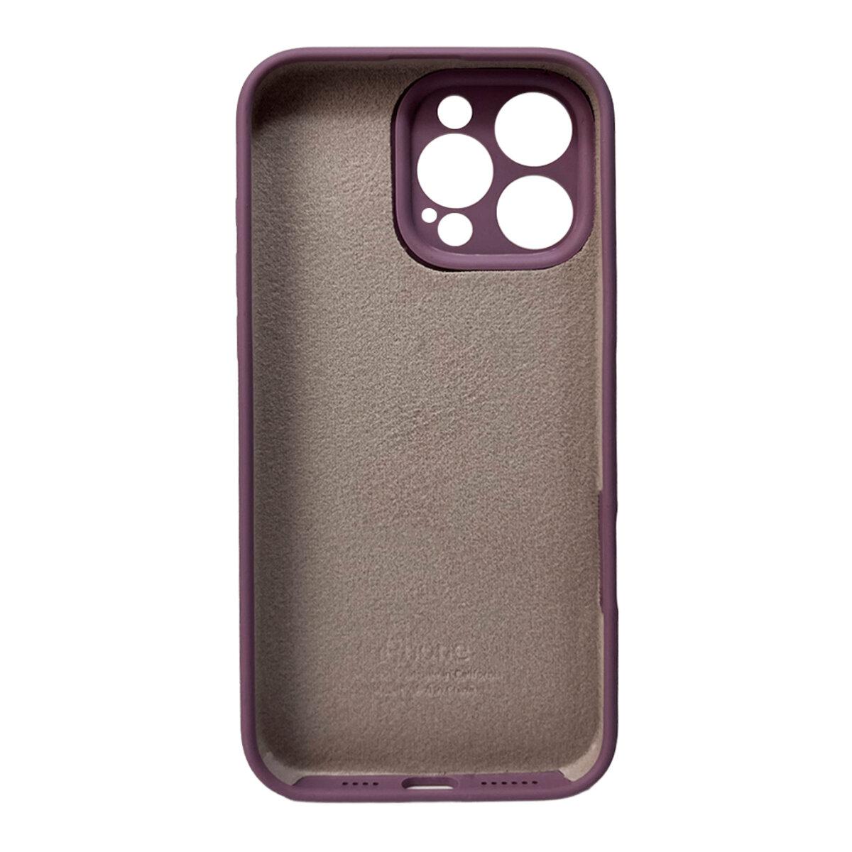 Чохол для смартфона Silicone Full Case AA Camera Protect for Apple iPhone 16 Pro Max 60,Taro Purple