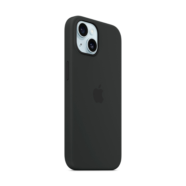 Чохол Apple iPhone 15 Silicone Case with MagSafe Black (MT0J3)