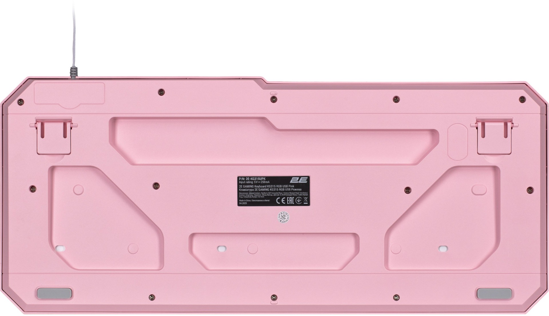 IT/kbrd Клавиатура 2E Gaming KG315 RGB USB Pink (2E-KG315UPK)
