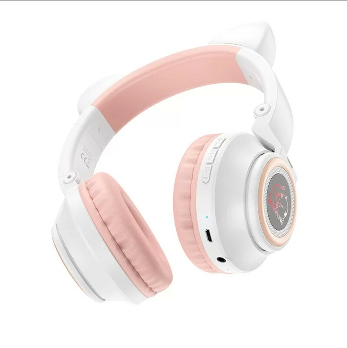 Бездротові навушники BOROFONE BO18 Cat ear BT headphones White