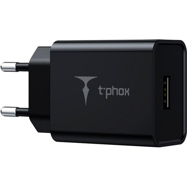 МЗП T-PHOX Mini 12W 2.4A + Micro USB Black