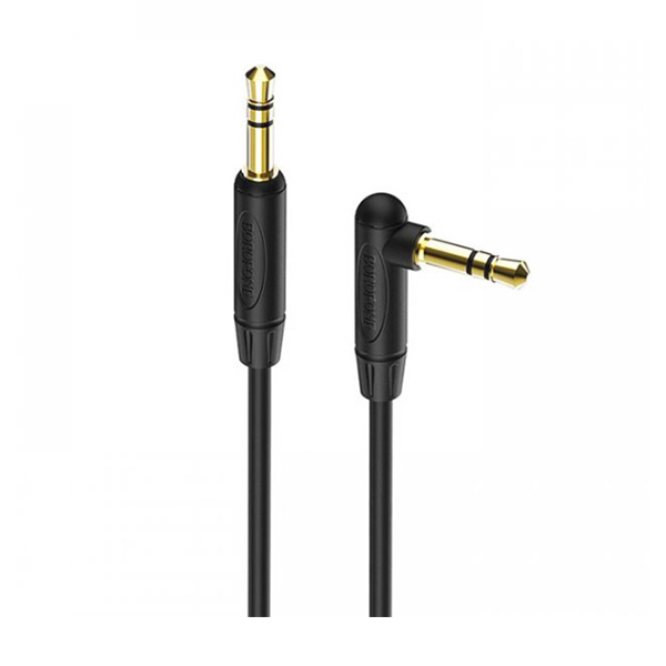Аудіо кабель 3.5mm - 3.5 mm Borofone BL4 1m Black