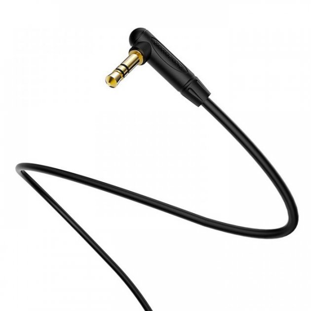 Аудіо кабель 3.5mm - 3.5 mm Borofone BL4 2m Black