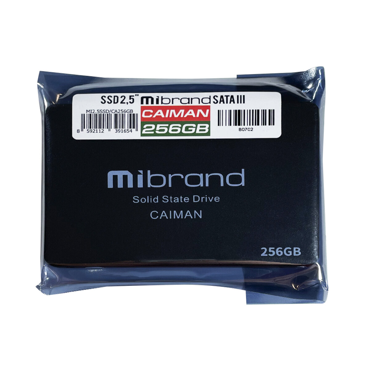 SSD Mibrand Caiman 256GB 2.5" 7mm SATAIII Bulk