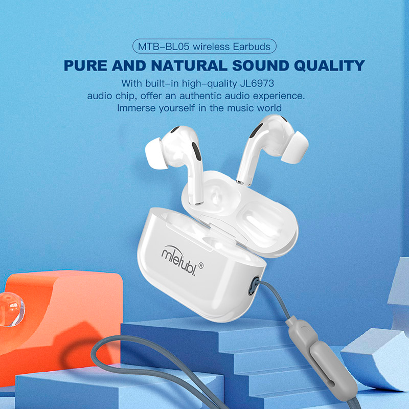 Bluetooth Навушники MIetubl MTB-BL05 White