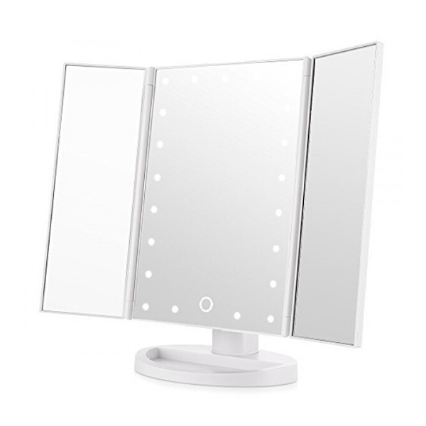 Зеркало для макияжа WEILY Makeup Mirror with 21 LED Lights