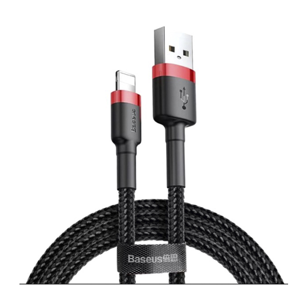 Кабель Baseus Cafule Cable USB Lightning 2A 3m Red/Black (CALKLF-R91)