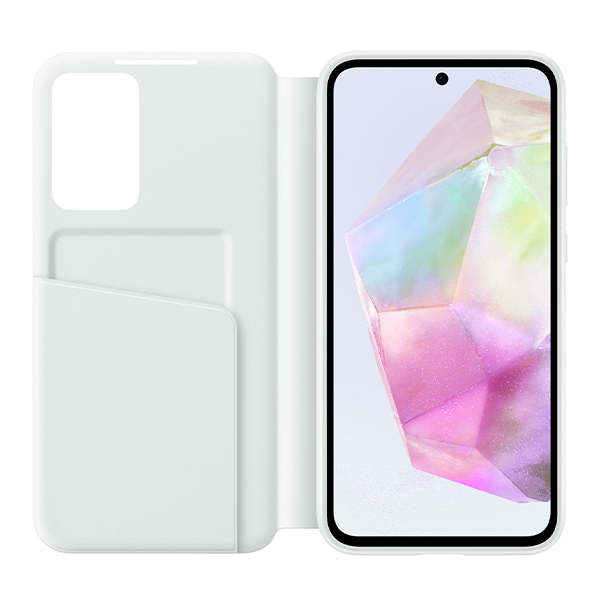 Чехол-книжка Samsung A35 Galaxy A356 Smart View Wallet Case White (EF-ZA356CWEGWW)