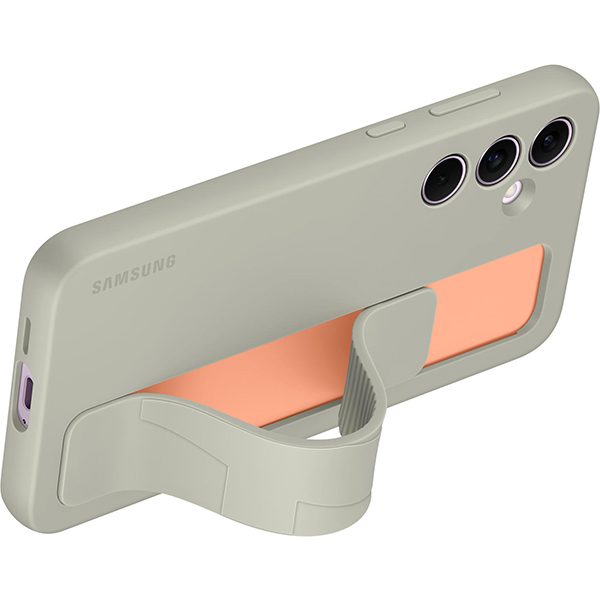 Чохол Samsung A556 Galaxy A55 Standing Grip Case Grey (EF-GA556TJEGWW)