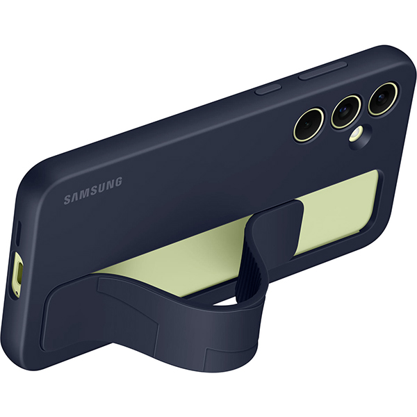 Чохол Samsung A556 Galaxy A55 Standing Grip Case Blue Black (EF-GA556TBEGWW)