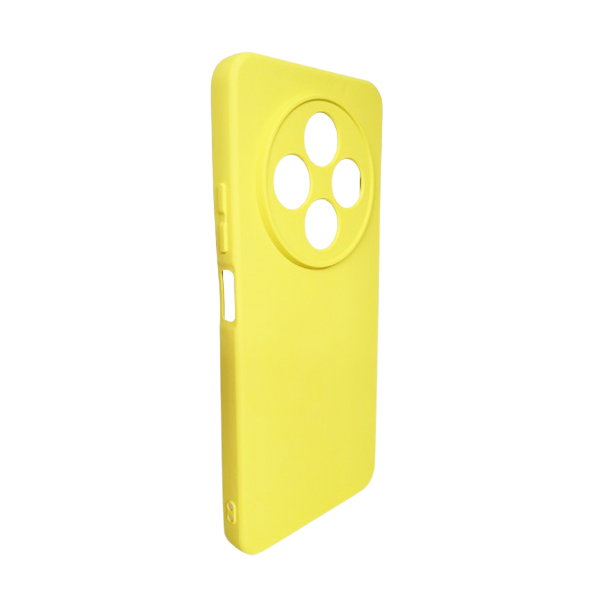 Чохол Original Soft Touch Case for Xiaomi Redmi 14C/Poco C75 Yellow with Camera Lens