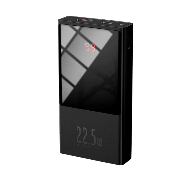 Зовнішній акумулятор Baseus Super Mini Digital Display 10000mAh 22.5W Black (PPMN-A01)