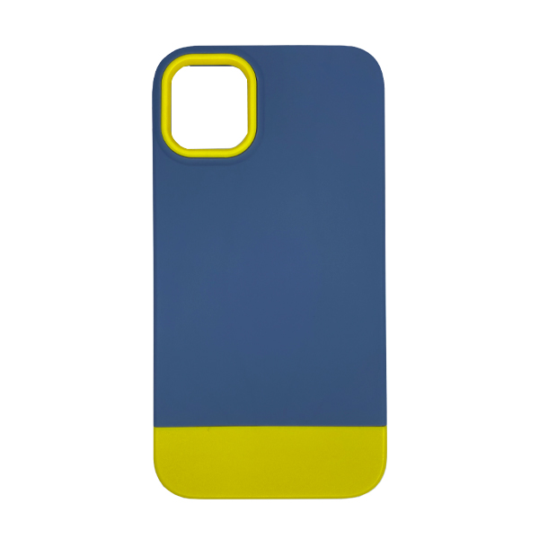 Чохол Bichromatic для Apple iPhone 13/14 Blue/Yellow