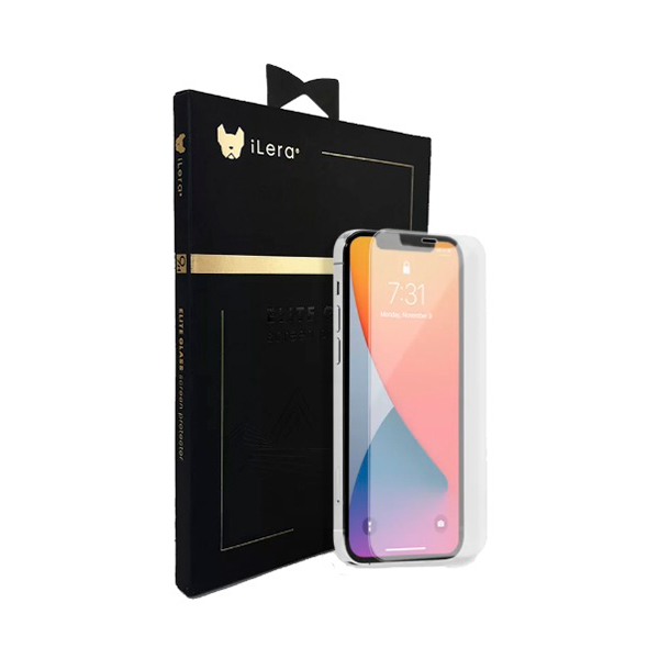 Захисне скло Eclat iLera для iPhone 12/12 Pro Frosted Infinity Glass 3D Black (iLFrln1261)