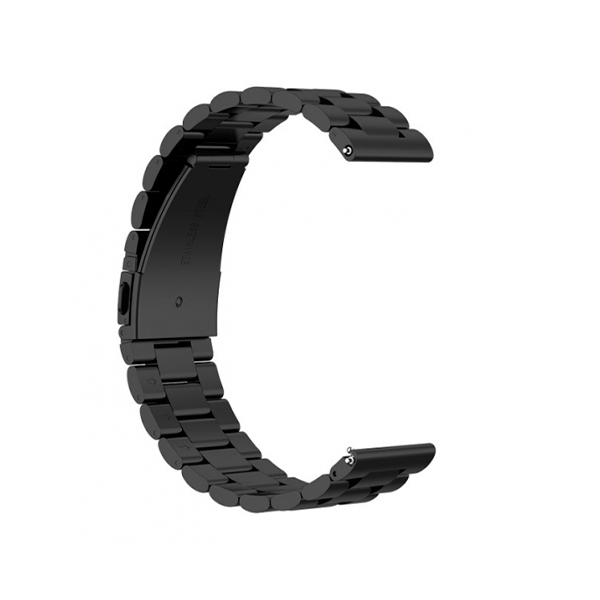 Ремінець для браслета Steel для Xiaomi Amazfit/Samsung 22 mm Black