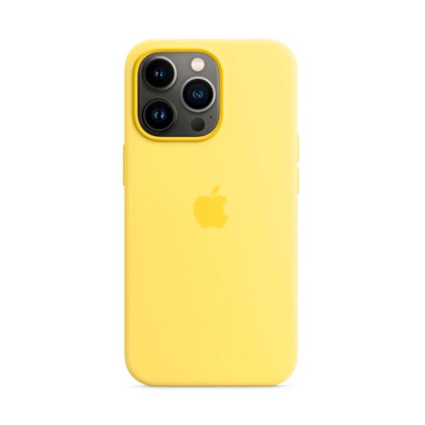 Чехол Soft Touch для Apple iPhone 14 Pro Max Yellow