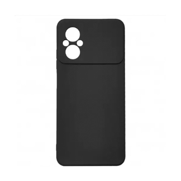 Чохол Original Soft Touch Case for Xiaomi Poco M5/Redmi Note 11R Black with Camera Lens