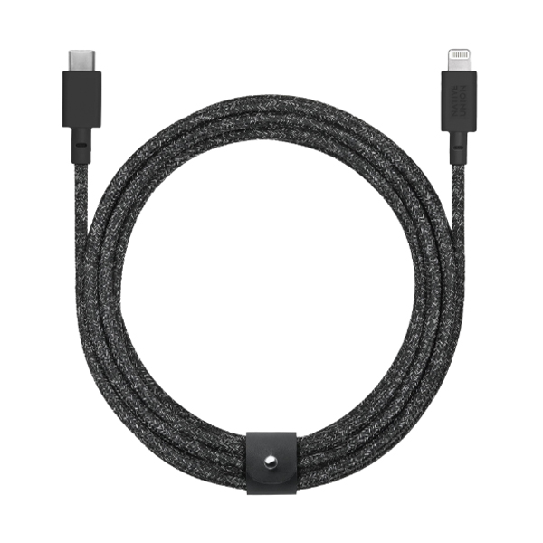 Кабель Native Union Belt Cable XL USB-C to Lightning Cosmos 3m (BELT-CL-CS-BK-3-NP)