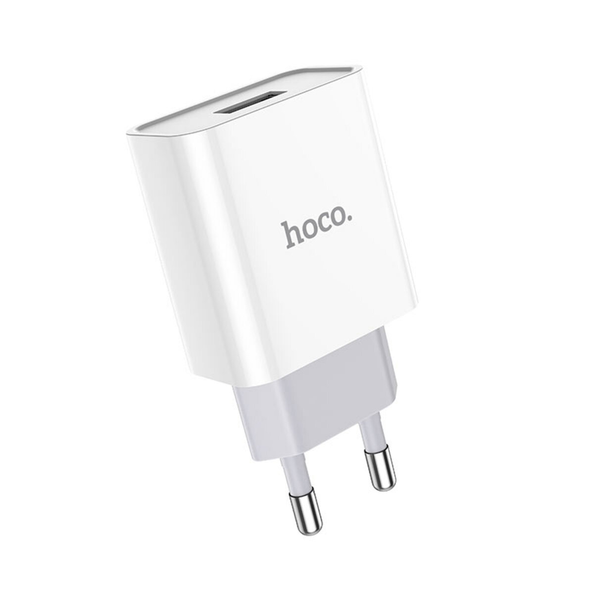 Мережевий зарядний пристрій HOCO C81A Asombroso single port charger set(Micro) 10.5W White