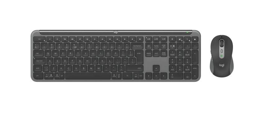 Комплект (клавіатура, миша) бездротовий Logitech Signature Slim Combo MK950 for Business Graphite (920-012508)
