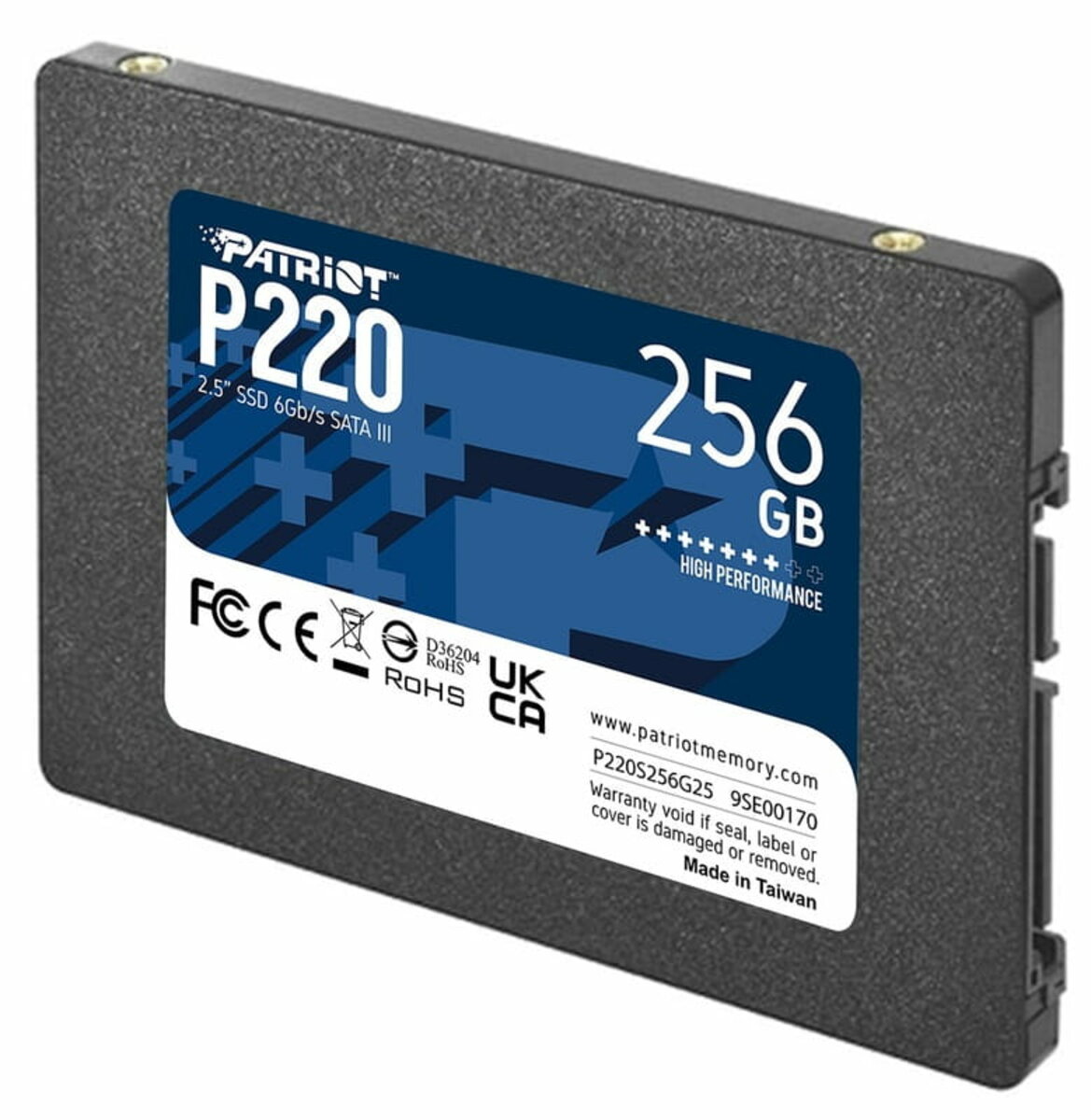 SSD Patriot P220 256GB 2.5" 7mm SATAIII