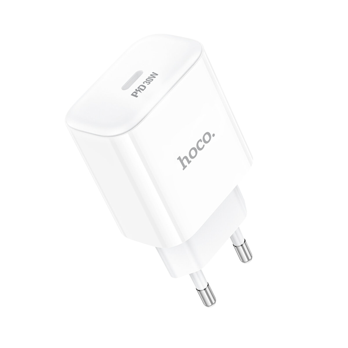 Мережевий зарядний пристрій HOCO C76A Pro Majestic single port PD30W charger White
