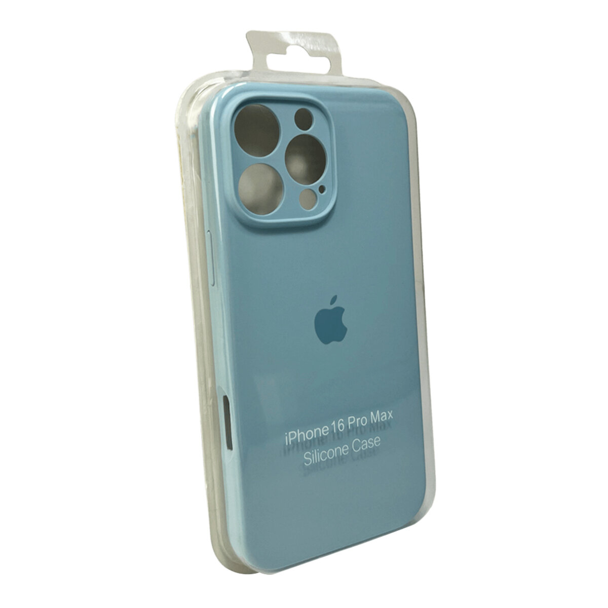 Чохол для смартфона Silicone Full Case AA Camera Protect for Apple iPhone 16 Pro 27,Mist Blue