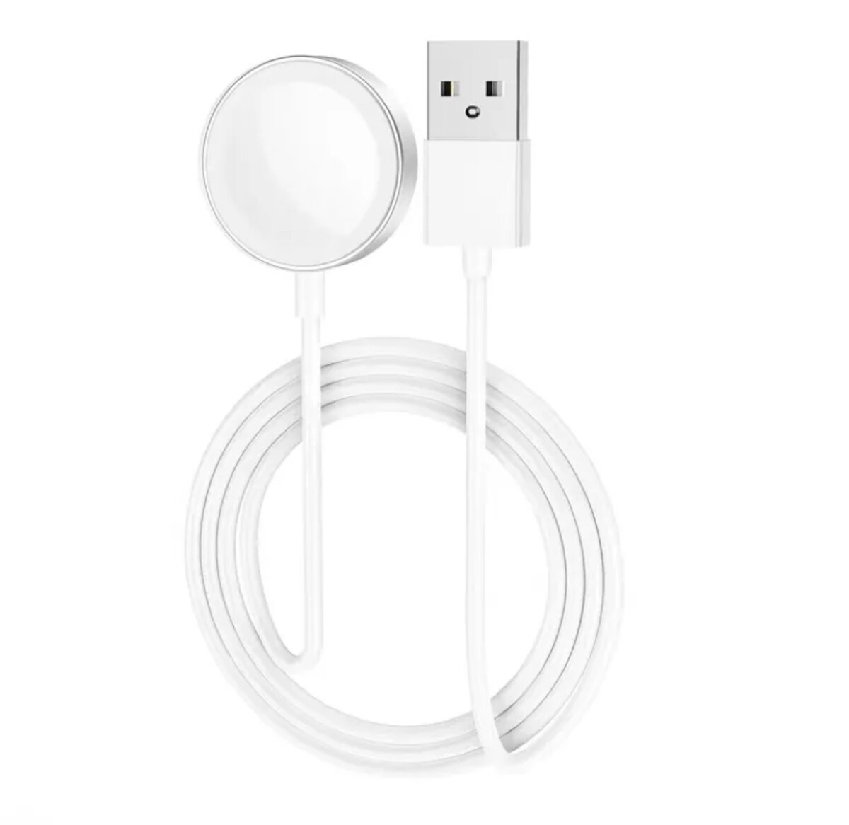Бездротовий зарядний пристрій для смарт-годинника Hoco CW39 Wireless charger for iWatch White