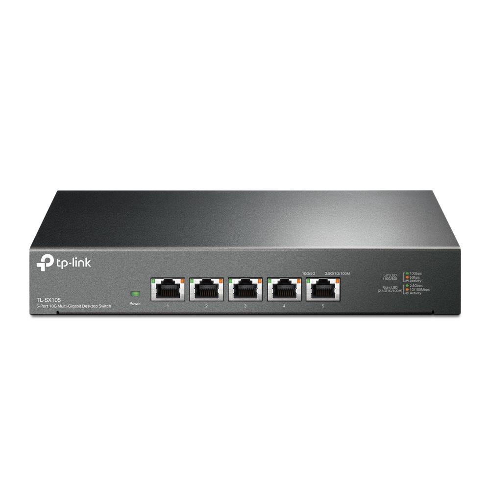 5-портовий 10-гігабітний настільний комутатор,TL-SX105 TP-LINK