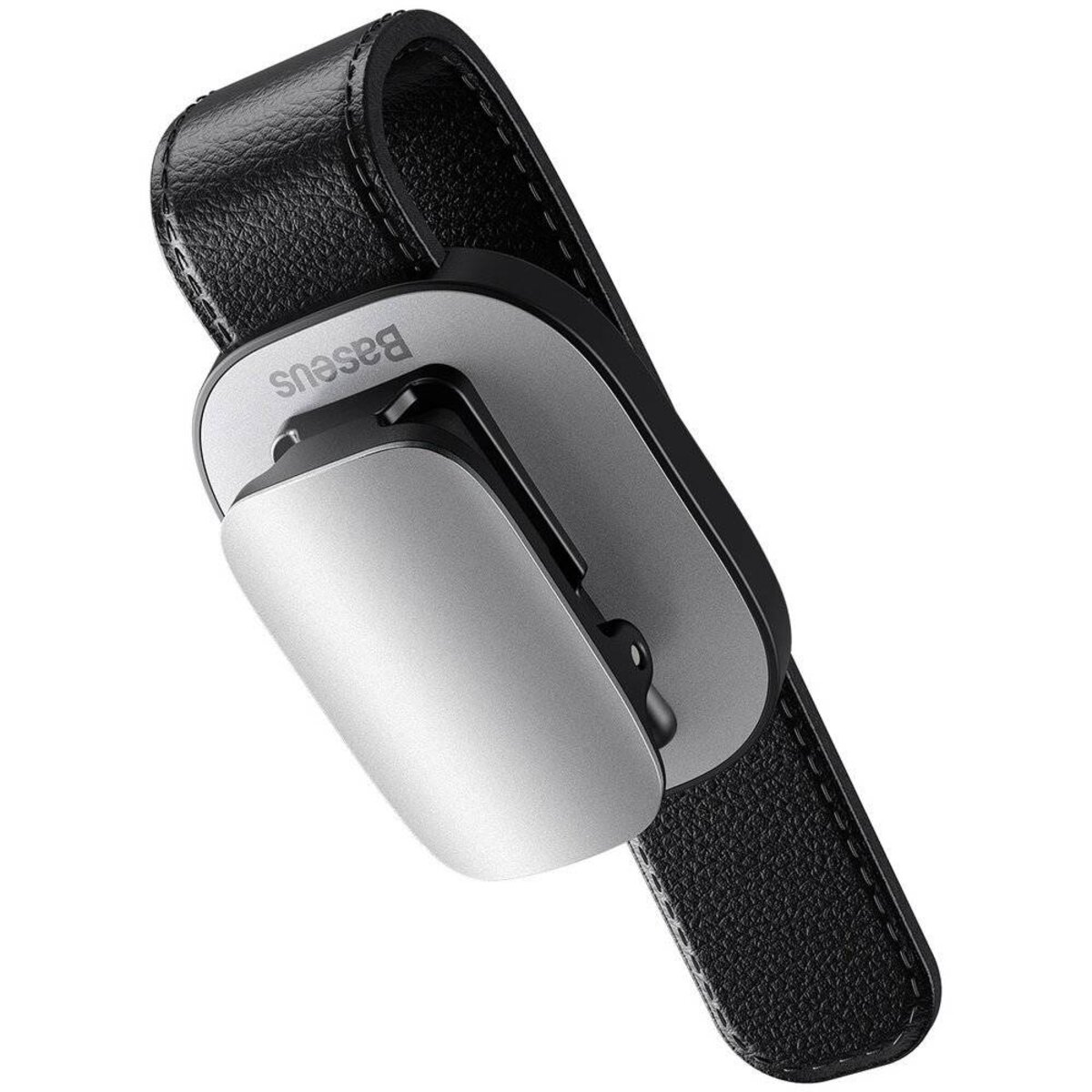 Автомобільний тримач для окулярів Baseus Platinum Vehicle eyewear clip（clamping type）Silver