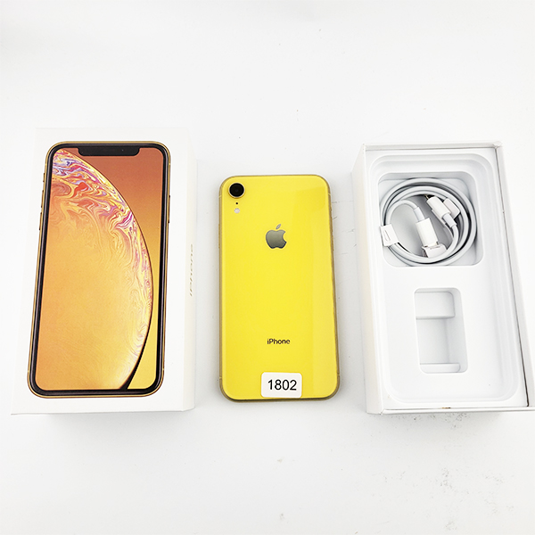 Apple iPhone XR 128GB Yellow Б/У  №1802 (стан 8/10)