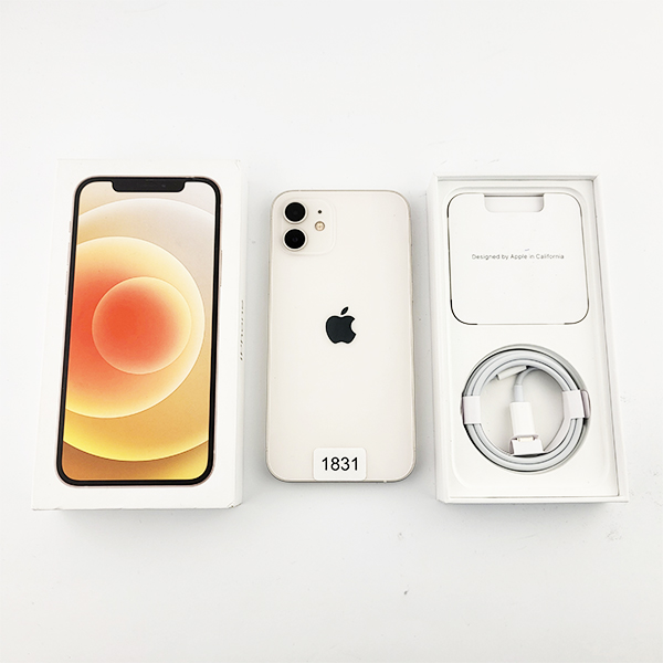 Apple iPhone 12 64GB White Б/У №1831 (стан 8/10)