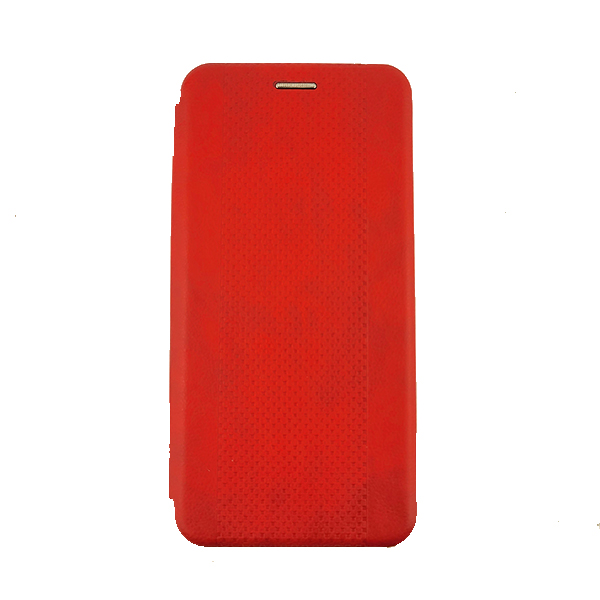 Чехол книжка Kira Slim Shell для Xiaomi Redmi Note13 Pro 5G /Poco X6 5G Red Perforation NEW