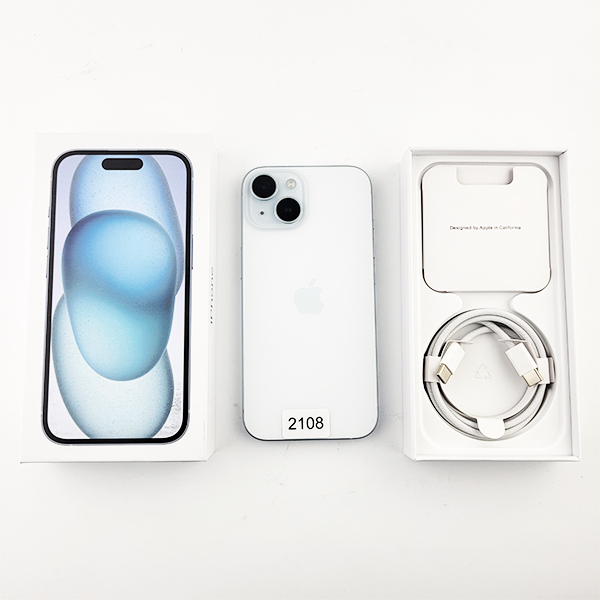 Apple iPhone 15 256GB Blue Б/У №2108 (Стан 9/10)