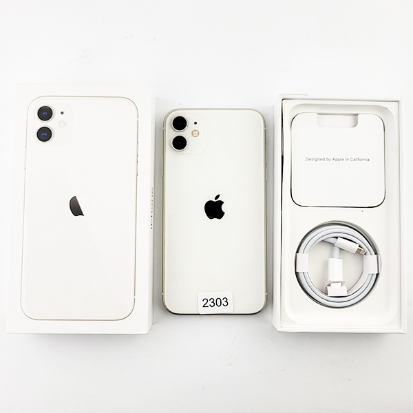 Apple iPhone 11 64GB White Б/У №2303 (Стан 8/10)