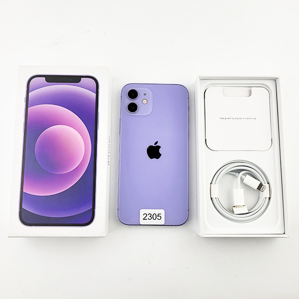 Apple iPhone 12 128GB Purple Б/У №2305 (Стан 8/10)