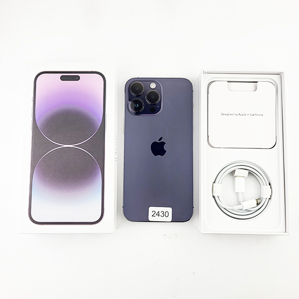 Apple iPhone 14 Pro Max  128GB Deep Purple Б/У  №2430 (Стан 8/10)