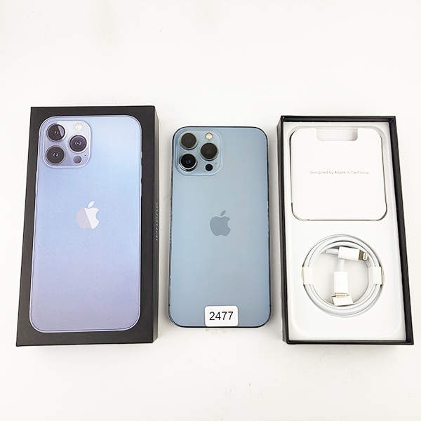 Apple iPhone 13 Pro Max 128GB Sierra Blue Б/У №2477 (Стан 8/10)