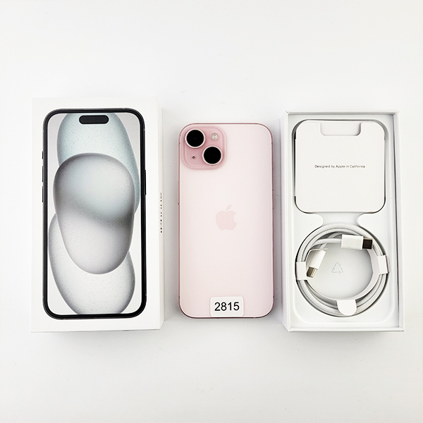 Apple iPhone 15 128GB Pink  Б/У №2815 (стан 9/10)