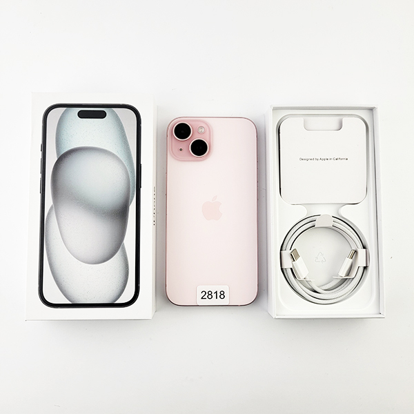 Apple iPhone 15 128GB Pink  Б/У №2818 (стан 8/10)