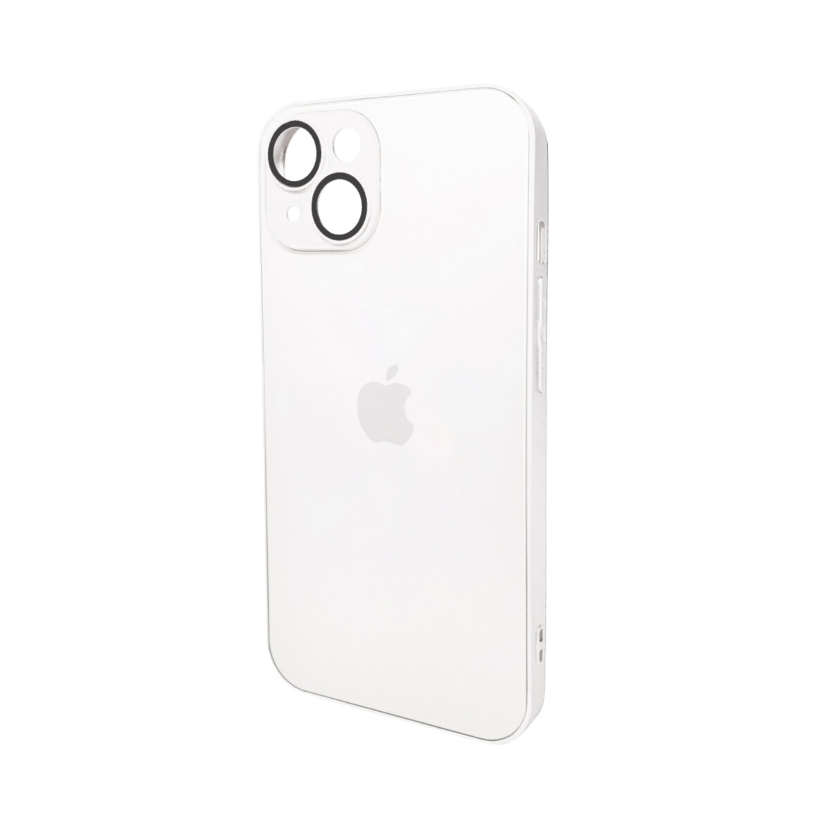 Чохол для смартфона AG Glass Matt Frame Color Logo for Apple iPhone 15 Pearly White