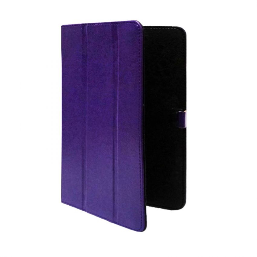 Сумка книжка универсальная для планшетов Ultra 7 дюймов (скоба) Purple