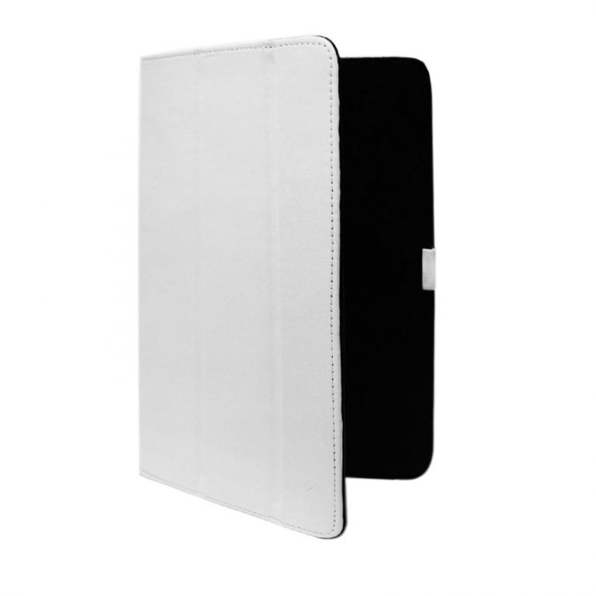 Сумка книжка универсальная для планшетов Ultra 7 дюймов (скоба) White